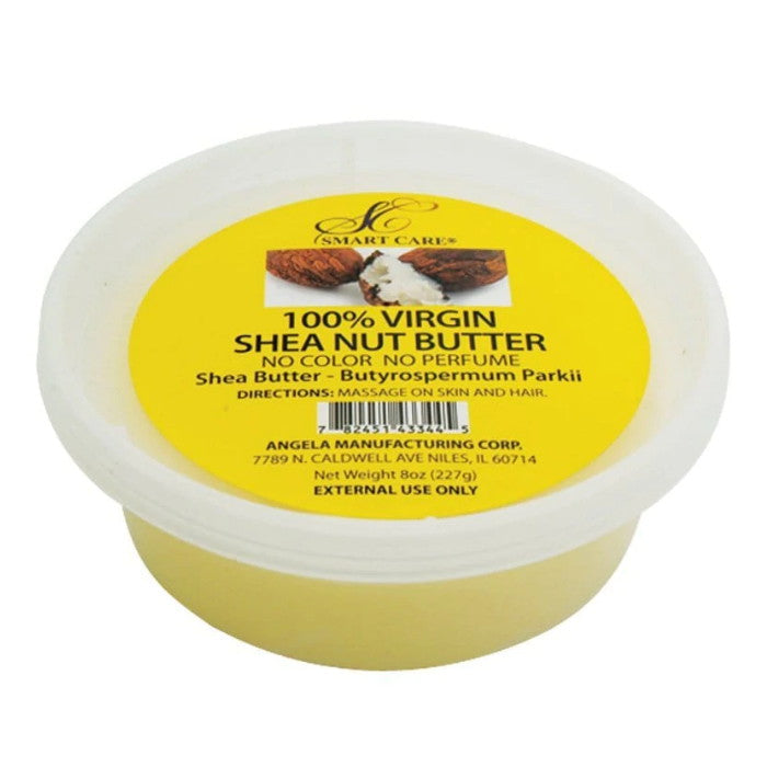 Smart Care White 100% Virgin Shea Nut Butter 1 oz / 8 oz / 15 oz