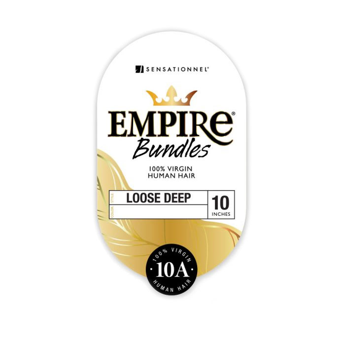 Sensationnel Empire Bundles Human Hair Weave - LOOSE DEEP 10"-28"