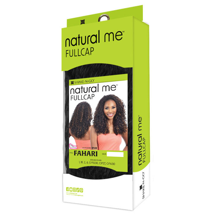 Shake N Go Natural Me Synthetic Hair Full Cap Wig - FAHARI
