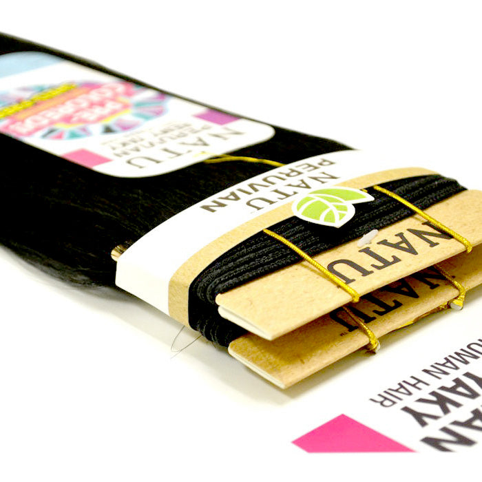 Shake-N-Go Natu Peruvian Remy 100% Human Hair Weave - YAKY 10-16"