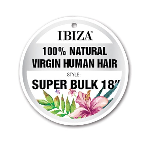 Shake N Go Ibiza 100% Natural Virgin Human Hair Braids - SUPER BULK 18"