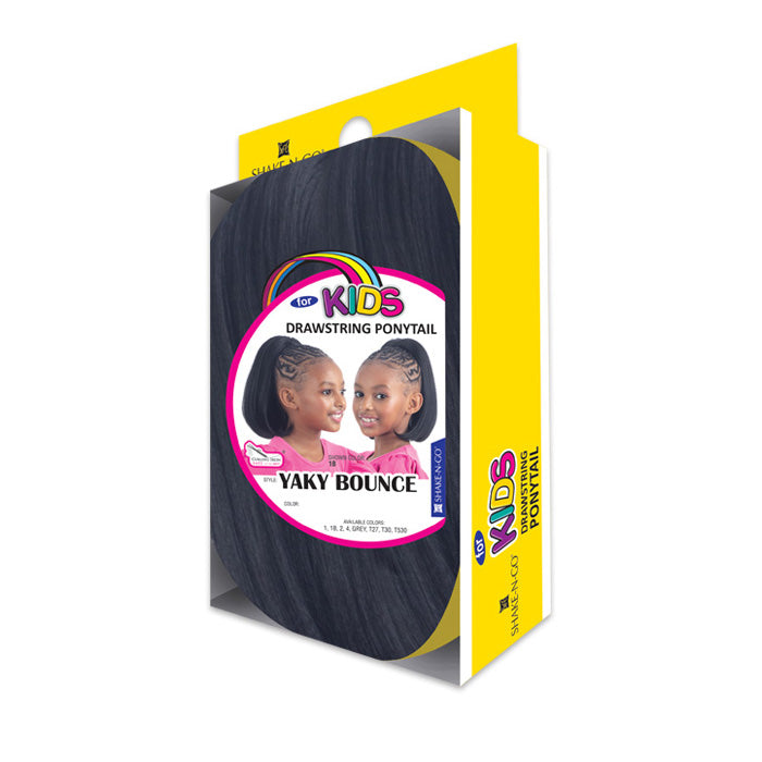 Shake N Go for Kids Drawstring Ponytail - YAKY BOUNCE