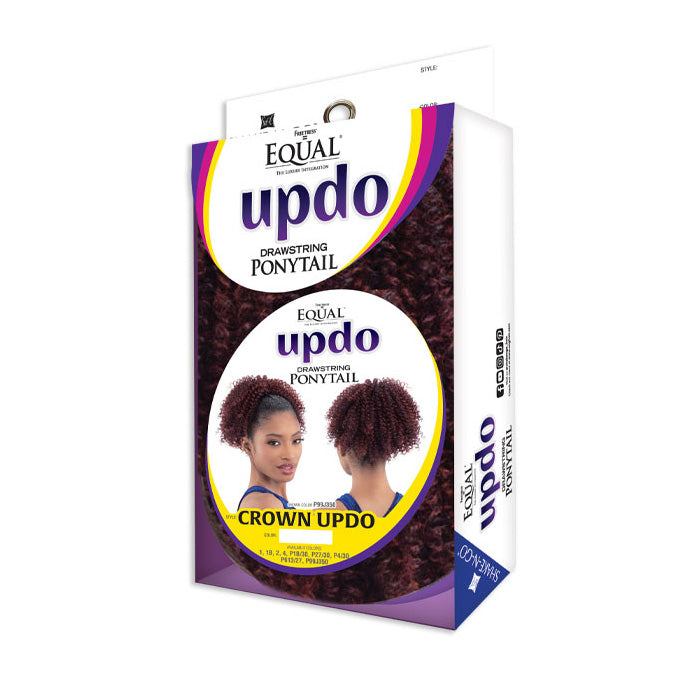 Shake N Go Equal Updo Drawstring Ponytail - CROWN UPDO