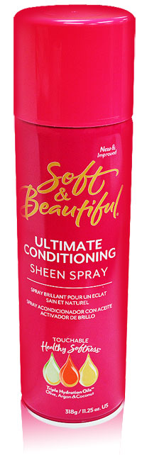 Soft & Beautiful Ultimate Conditioning Sheen Spray 11.25 Oz