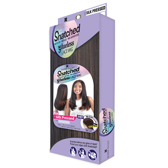 Shake N Go Snatched Glueless HD Lace Front Wig - SILK PRESSED