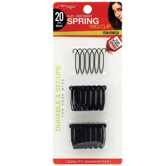 Magic Collection Spring Wig Clip 20pc