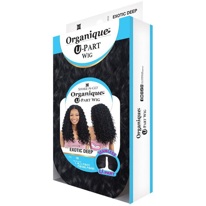 Shake-N-Go Organique U-Part Wig - EXOTIC DEEP