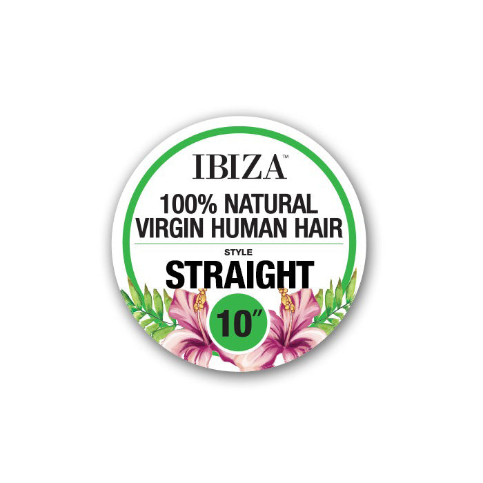 Shake N Go Ibiza 100% Natural Virgin Human Hair Lace Closure - 4X4 STRAIGHT 10"-12"