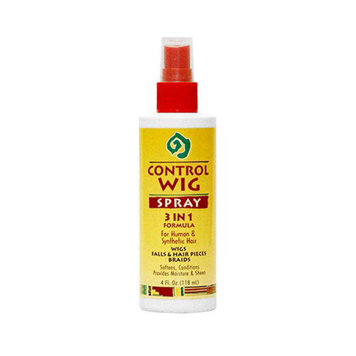 African Essence Control Wig - SPRAY 3 in 1 FORMULS 4 Oz