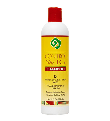 African Essence Shampoo for Human and Synthetic Hair - CONTROL WIG 12 oz