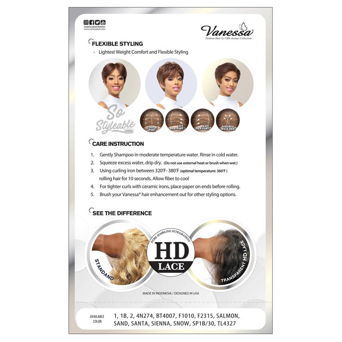 Vanessa View 44 HD 4x4 Free Part Lace Front Wig - VIEWP44 PAPPY