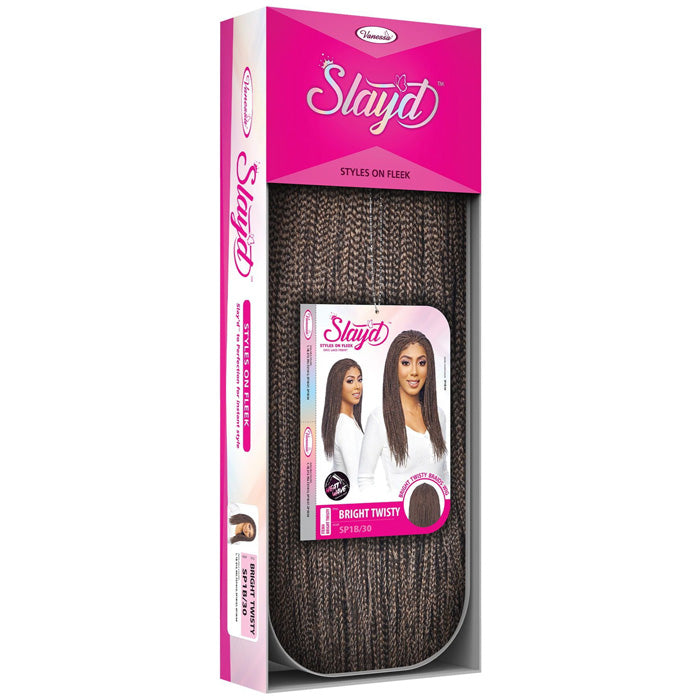 Vanessa Slayd Braided Twisty Braids Lace Front Wig - BRIGHT TWISTY