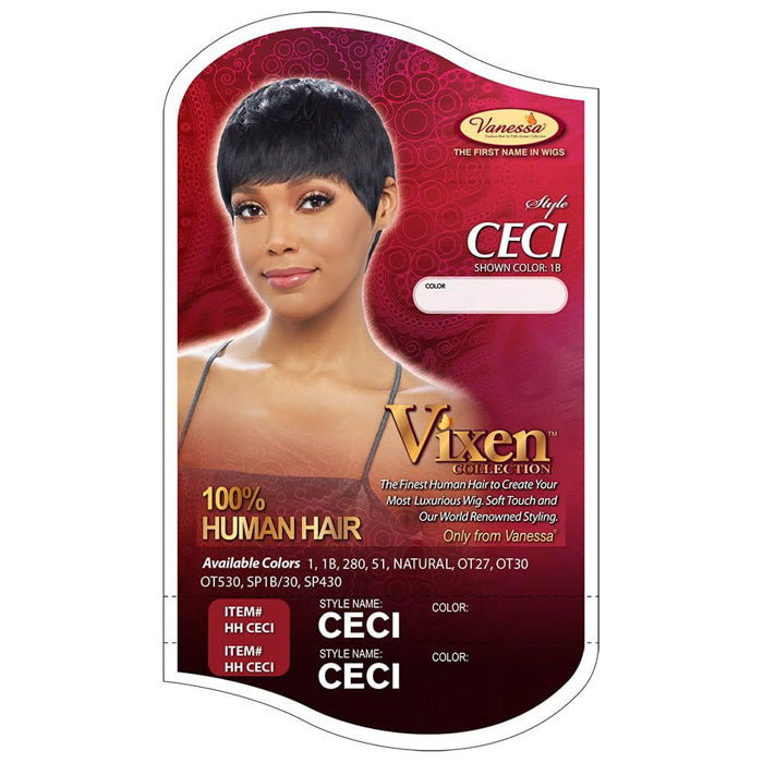 Vanessa Vixen Human Hair Wig - HH CECI