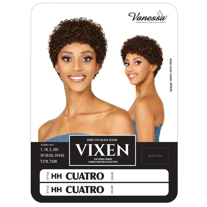 Vanessa Vixen 100% Human Hair Full Wig - HH CUATRO