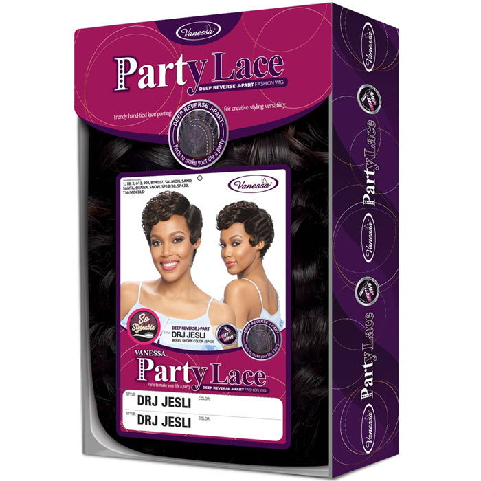 Vanessa Party Lace Deep J-Part Lace Wig - DRJ JESLI