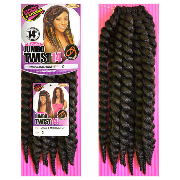 Vanessa Pre-Looped Crochet - HAVANA JUMBO TWIST 14"