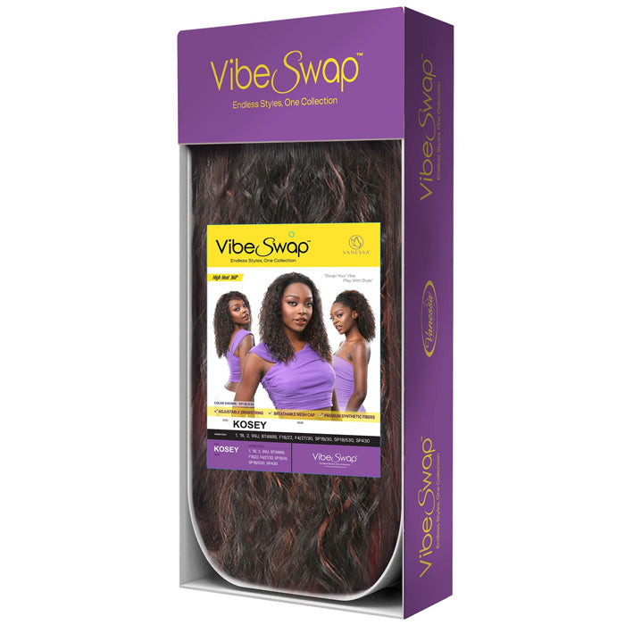 Vanessa Vibe Swap Half Wig - KOSEY