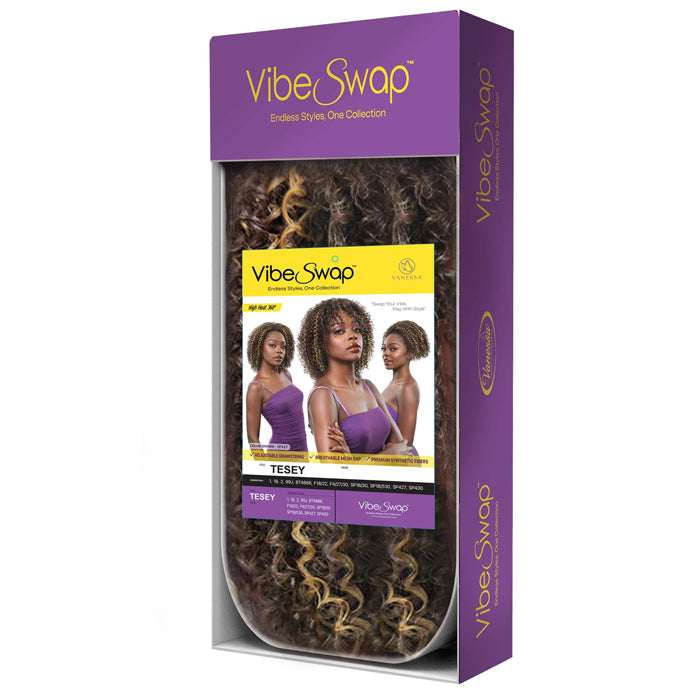 Vanessa Vibe Swap Half Wig - TESEY