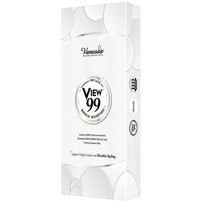 Vanessa View 99 Glueless Human Hair Blend Whole Hand-Tied 360 HD Lace Wig - VIEW99 HB MIDO