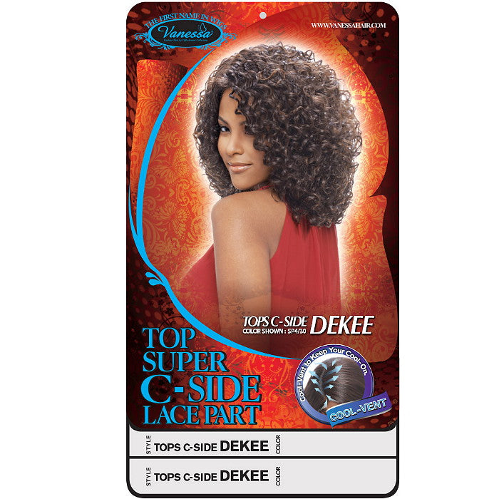 Vanessa Top Super C Side Lace Part Wig - DEKEE