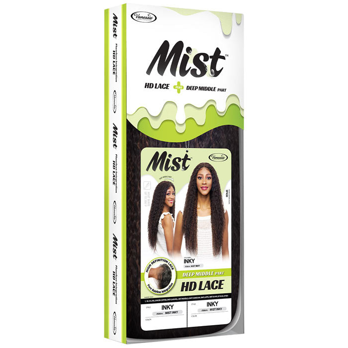 Vanessa Mist HD Lace Deep Part Front Wig - MIST INKY