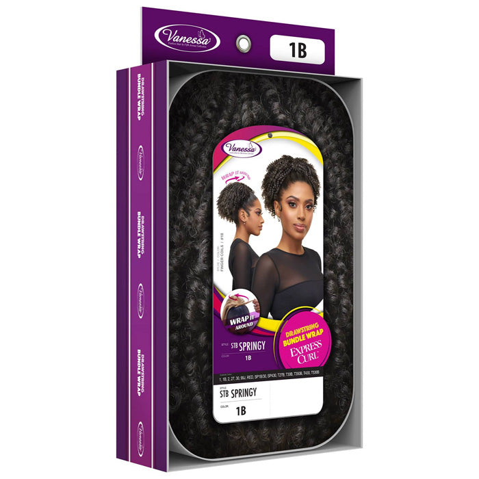 Vanessa Express Curl Drawstring Bundle Wrap Ponytail - STB SPRINGY