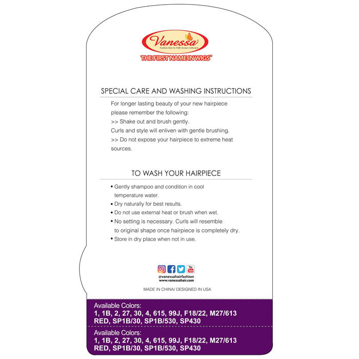 Vanessa Drawstring Express Curl Ponytail - ST LEXIE