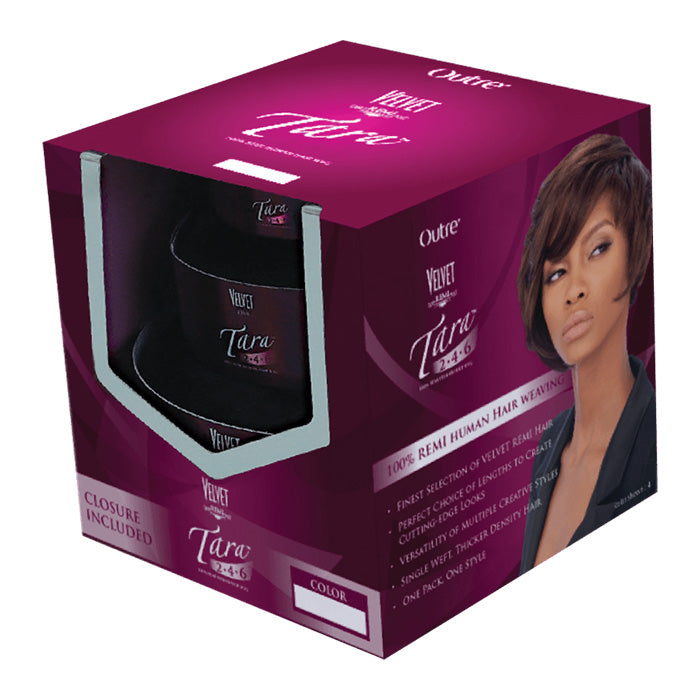 Outre Velvet 100% Remi Human Hair Weave - TARA 2/4/6"