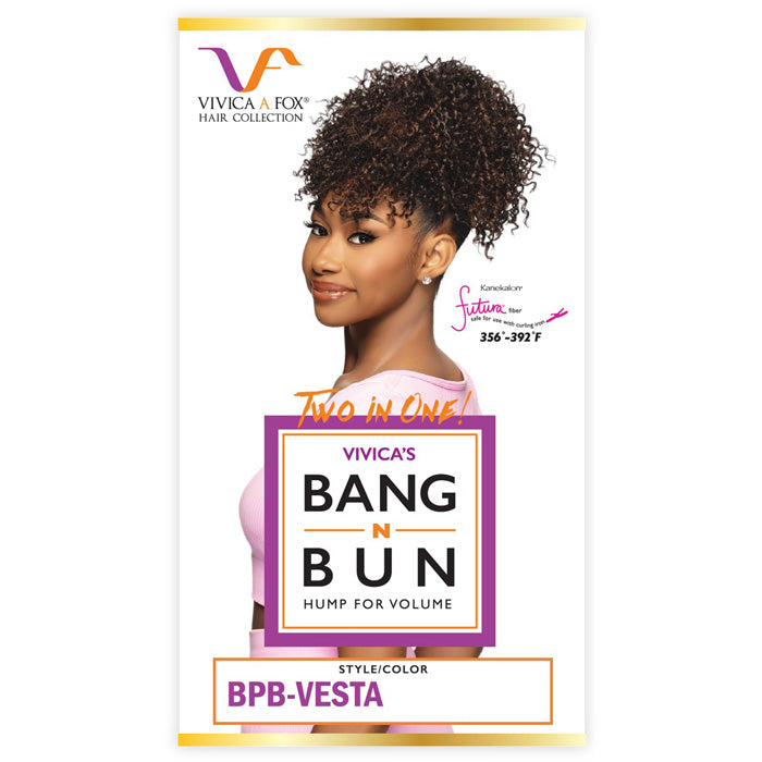 Vivica Fox Bang N Bun Hair Pieces - BPB-VESTA