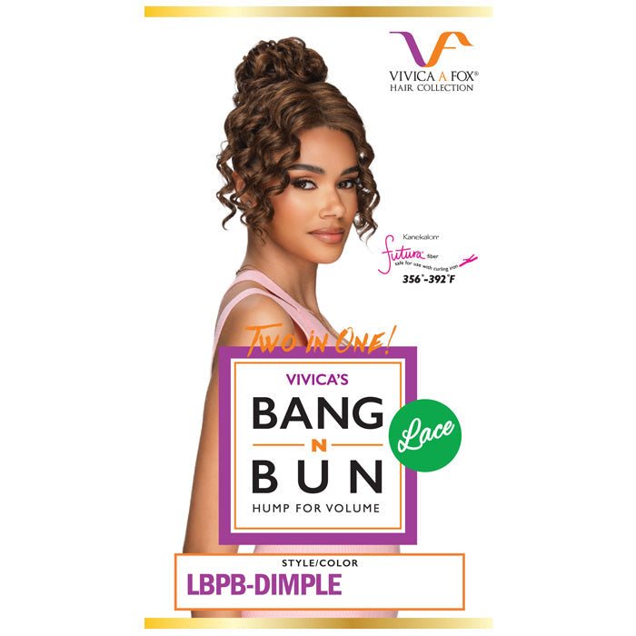 Vivica A Fox Bang N Bun Lace Hair Pieces - LBPB-DIMPLE