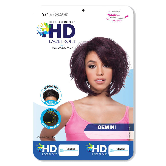 Vivica A Fox Natural Baby Swiss HD Lace Front Wig - GEMINI