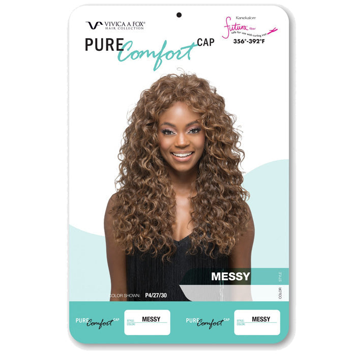 Vivica A Fox Pure Comfort Cap Wig - MESSY