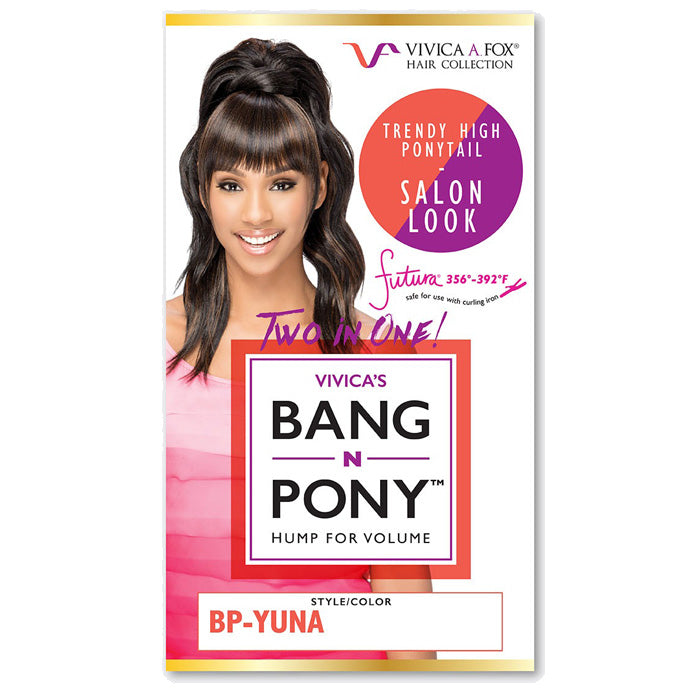 Vivica A Fox Salon Look Two in One Bang N Pony - BP-YUNA