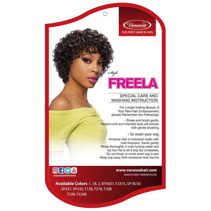 Vanessa Fashion Full Wig - FREELA