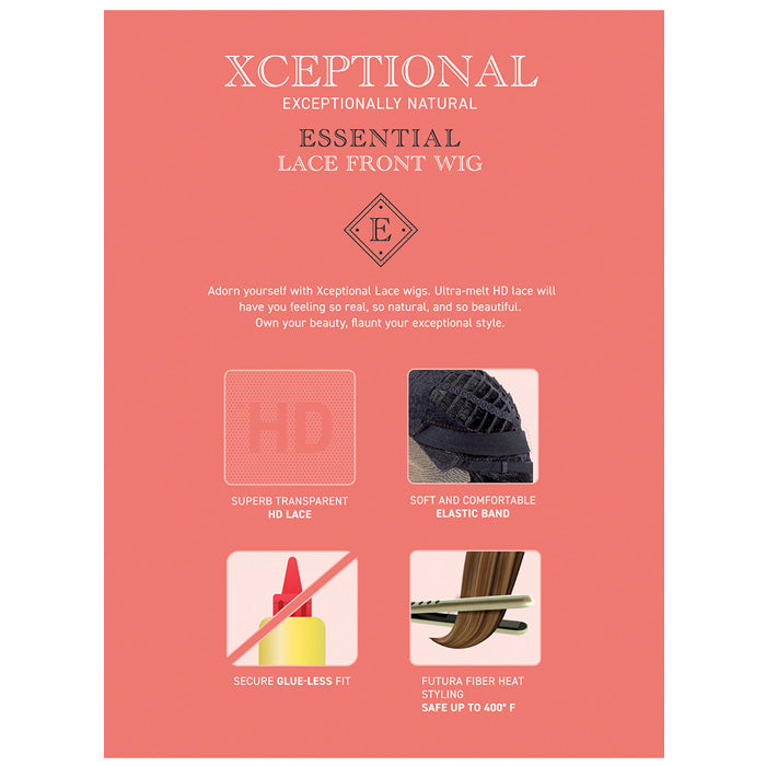 Vivace Xceptional Essential Glueless HD Lace Front Wig - UNIT 6