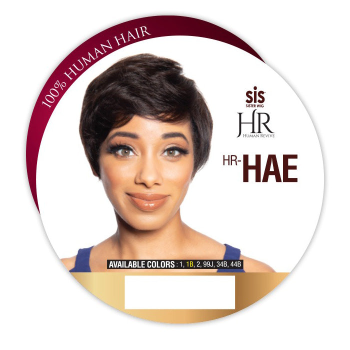 Zury Sis Human Revive 100% Human Hair FULL Wig HR-HAE