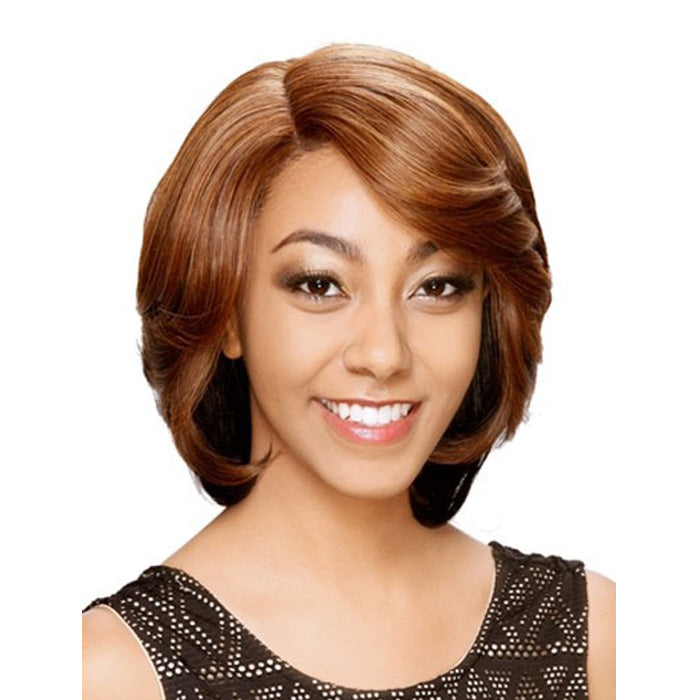 Zury Sis Invisible Top Part Lace Front Wig - IV-LACE H HEATHER