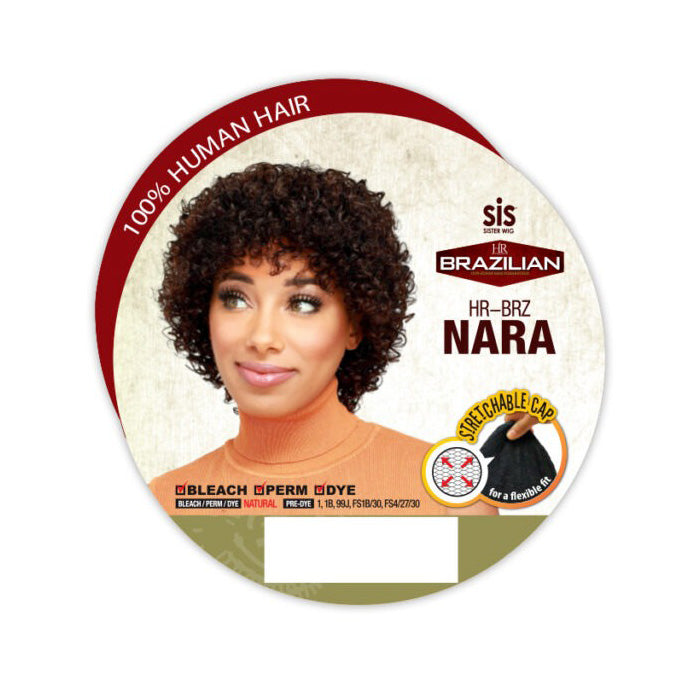 Zury Sis Brazilian 100% Remy Human Hair Wig HR BRZ NARA