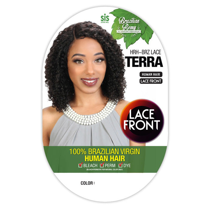 Zury Sis Brazilian Remy 100% Human Hair Revive Lace Front Wig - HRH BRZ LACE TERRA