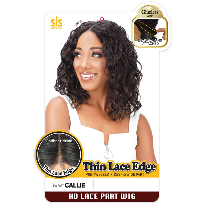 Zury Sis Glueless Pre-Tweezed HD Lace Part Wig - CALLIE