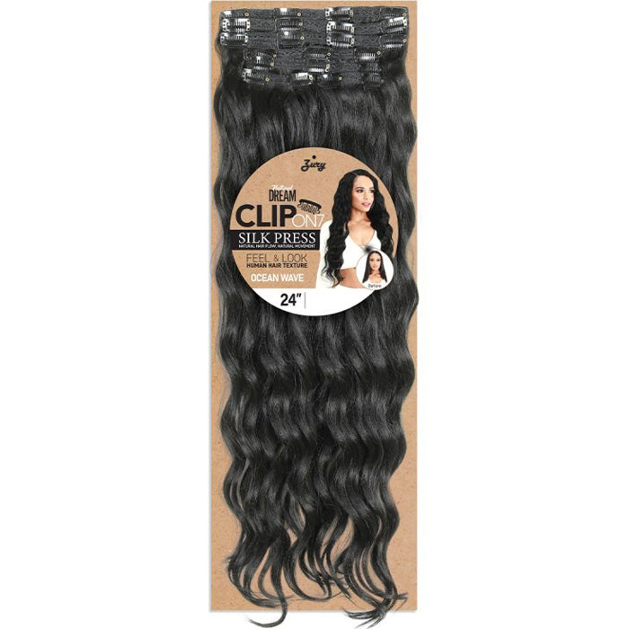 Zury Sis Natural Dream Clip On 7 Weaves - OCEAN WAVE 18/24"