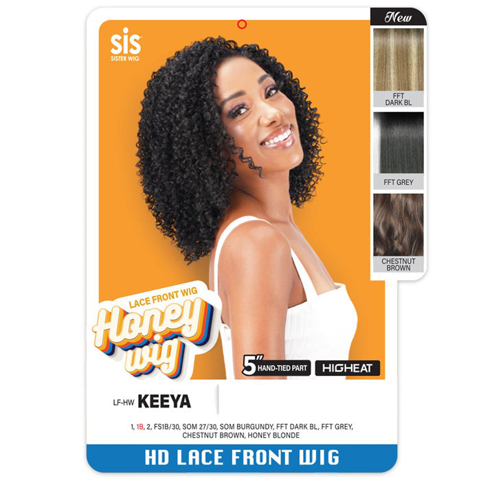 Zury Sis Honey Wig 5" Hand-Tied Part HD Lace Front Wig - KEEYA