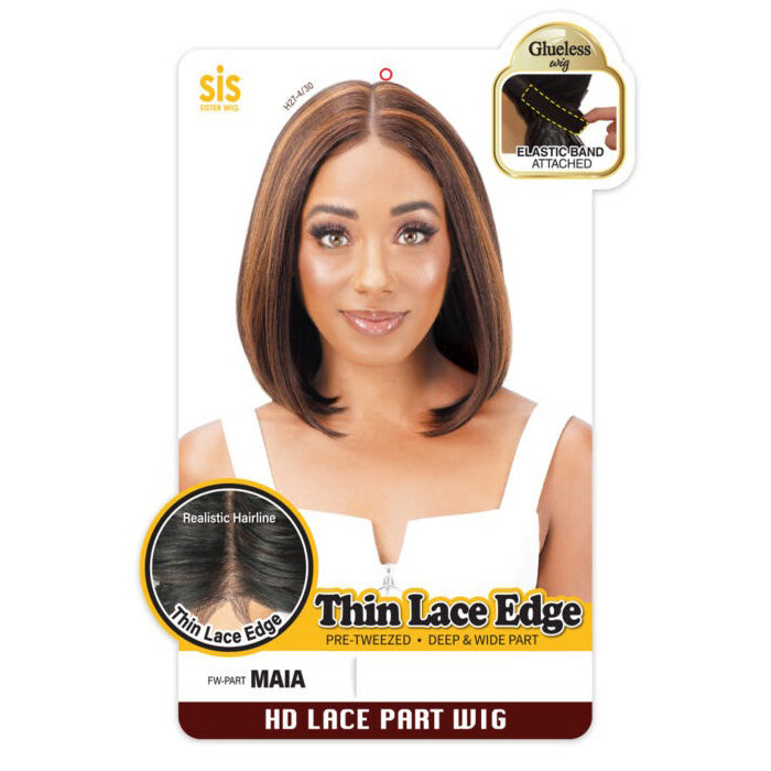 Zury Sis Glueless Pre-Tweezed HD Lace Part Wig - MAIA