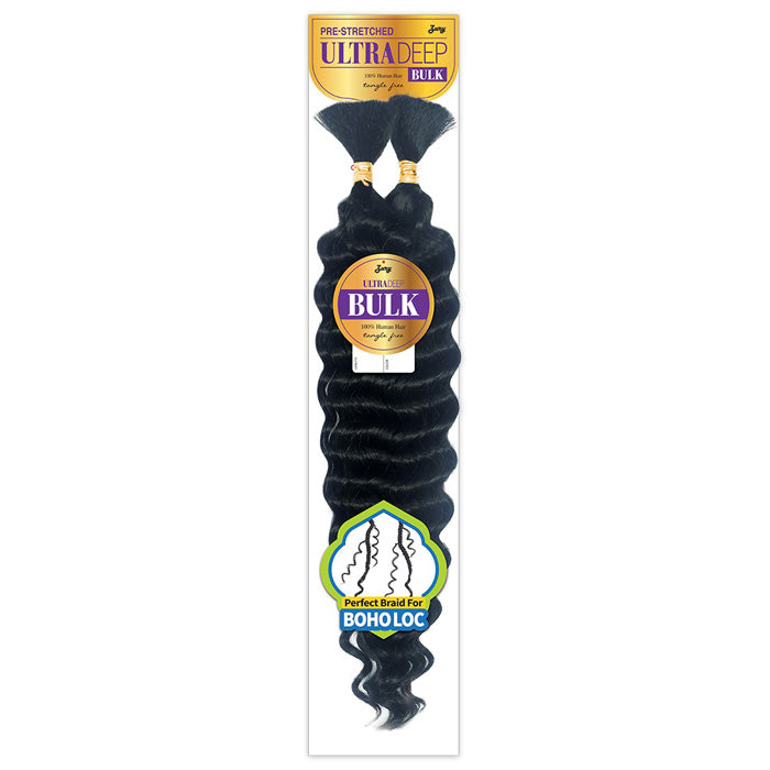 Zury Sis 100% Human Hair Braids - ULTRA DEEP BULK 18" / 22"