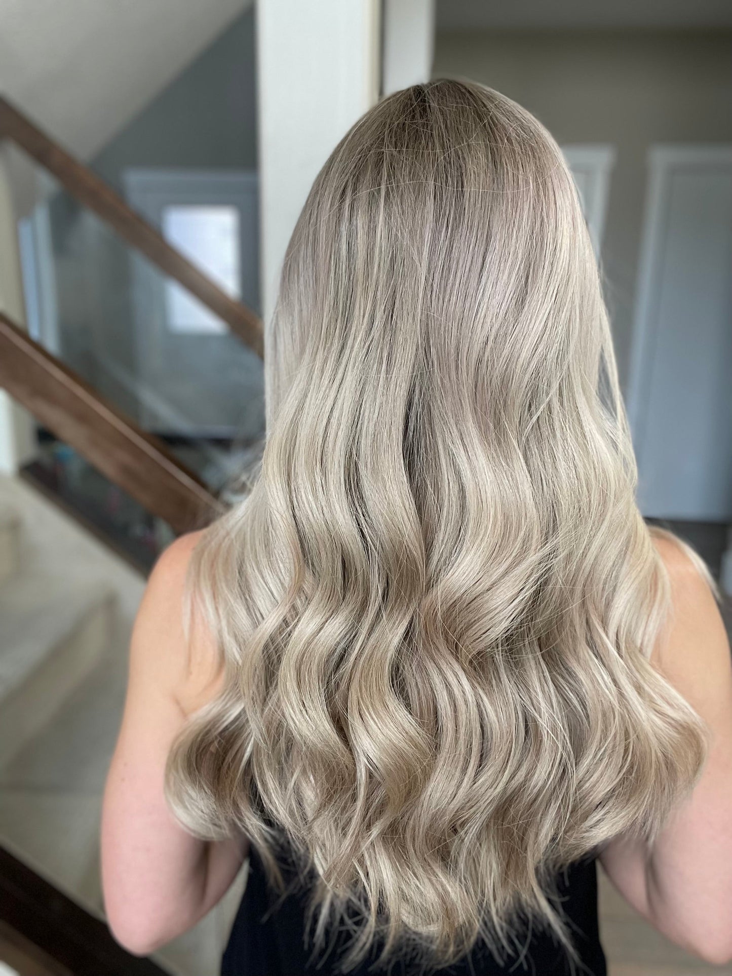 Reserved for Zennette - 25" Ashley Luxury Cap Lace Top Wig (M)