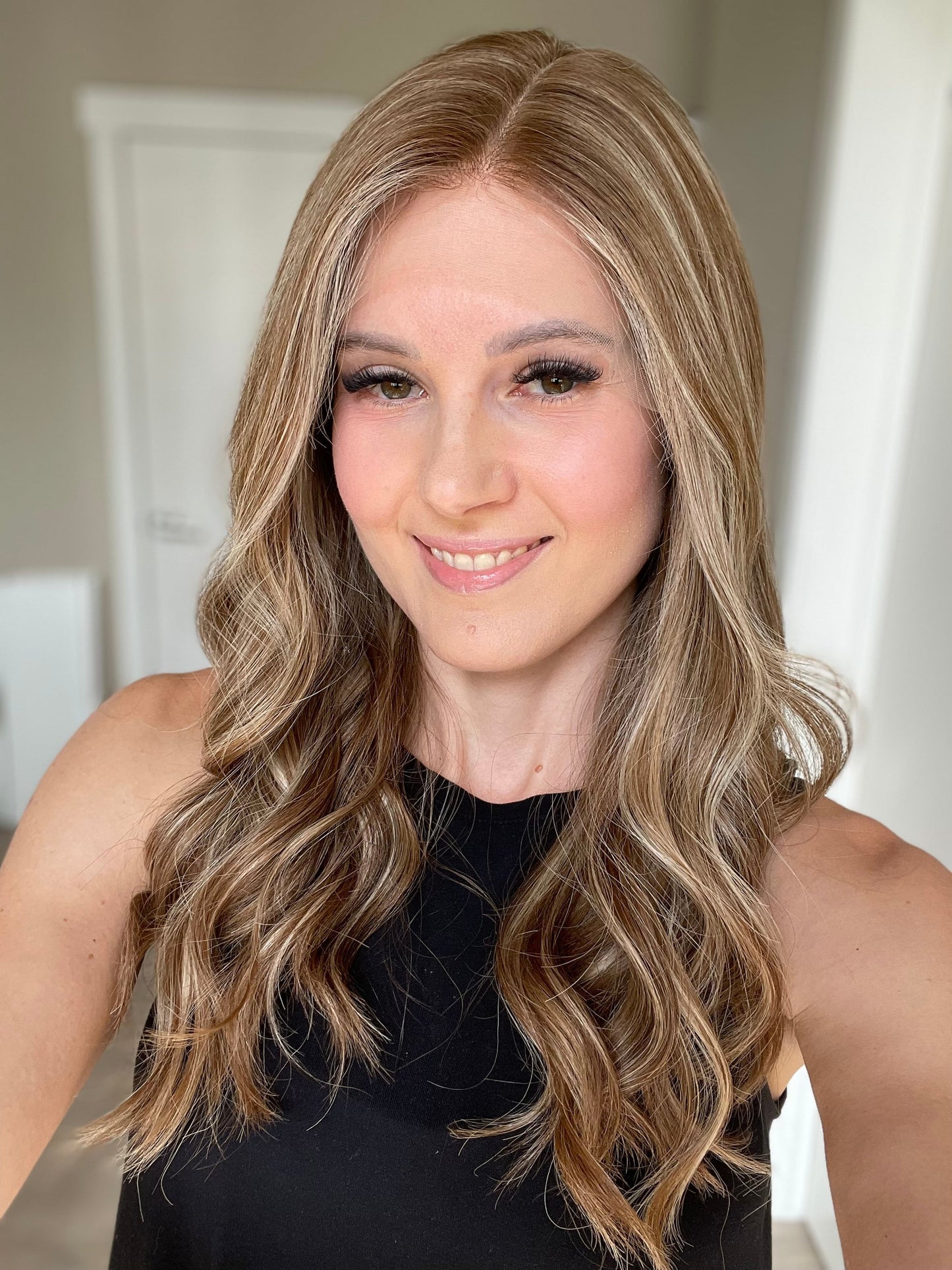 RESERVED: 23" Chava Luxury Cap Lace Top Wig (M) (FINAL SALE)