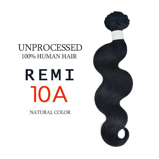 Bobbi Boss 100% Unprocessed Remi Human Hair Weave 10A - BODY 14-20"