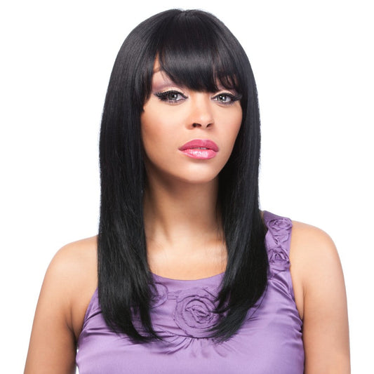 It's a Cap Weave Remi Human Hair Wig YAKI 1416