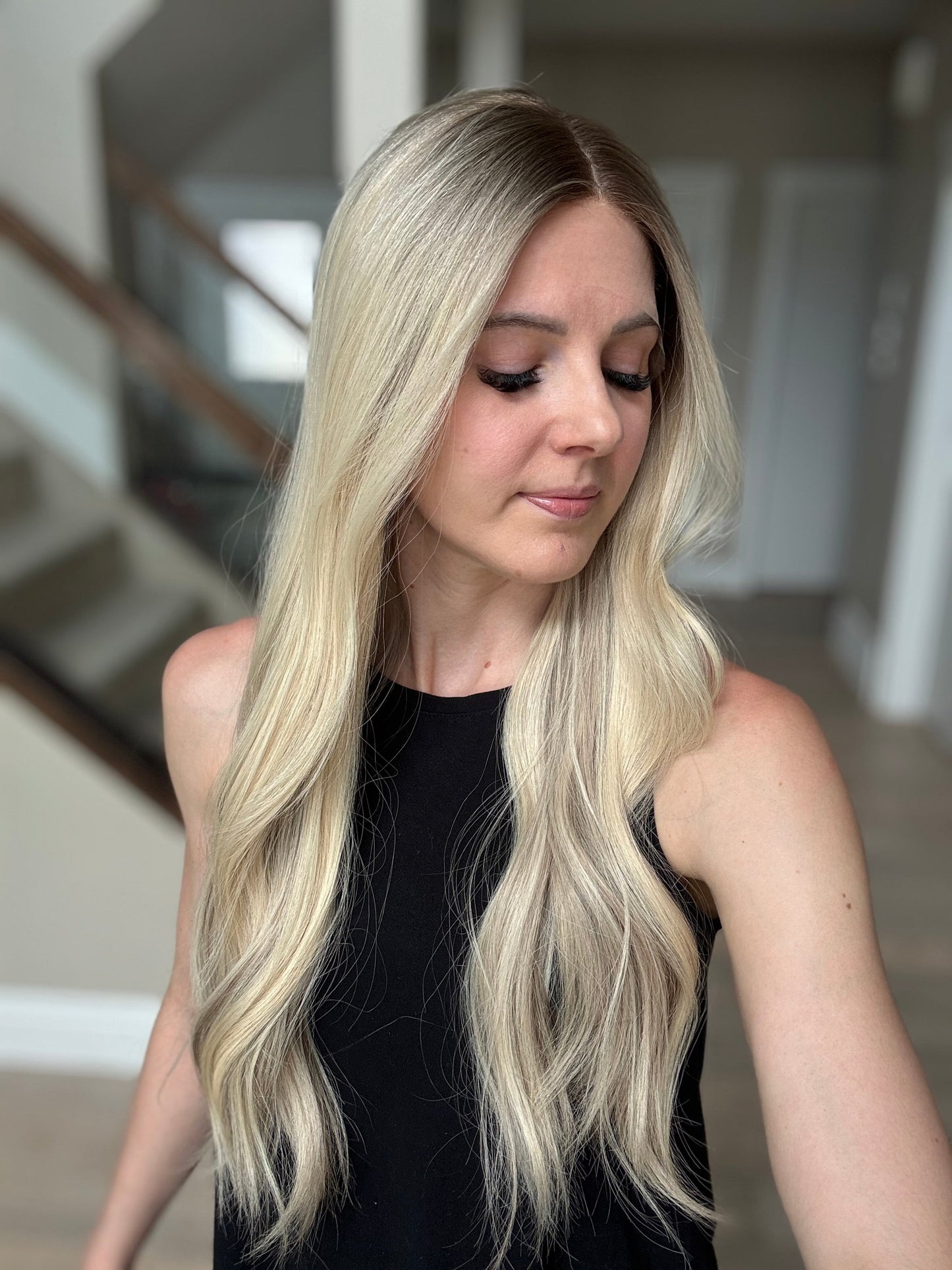 RESERVED FOR ZENNETTE - 26" Ashley Luxury Cap Lace Top Wig (M) May 29th