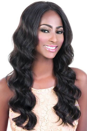Motown Tress 100% Brazilian Remy Unprocessed HH Swiss Lace Wig HBR LS LEA